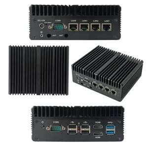 Industrial Computer Accessories Rugged Fanless Embedded Mini PC No RAM No Hard Disk Made in China
