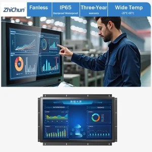 Industrial Embedded IPC Touchscreen All-in-One Panel PC Tablet Computer Intel i3 i5 i7 with 128G 512G SSD