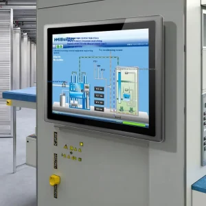 Industrial Grade All In One Control Machine Embedded Fanless Capacitive Resistance Touch Tablet with 2+128G Memory in Stock