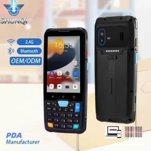 Industrial Grade Capacitive Touch Screen Wet Hand Operation Handheld Computer 1D & 2D Barcode Scanner