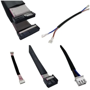 Industrial HMI Monitoring Harness Assembly Copper Conductors PTFE Waterproof Switch Cables for Control Panels Equipment