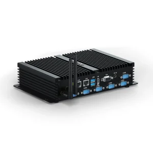 Industrial Mini Desktop Core I7 Dual 2.5G LAN 6 COM Ports HDMI VGA TPM 2.0 RAID VESA Mount