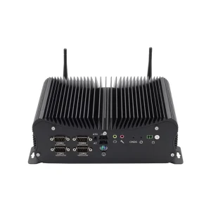 Industrial Mini PC Box Industrial-Grade Barebone 10-Core No RAM or SSD DDR5 Rugged Aluminum Case