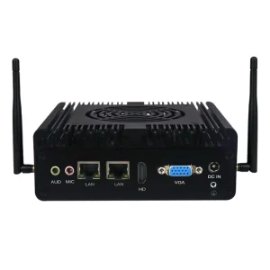 Industrial Mini PC Core i3 i5 i7 Processor Firewall Router Mini PC Workstation 2x 2.5GbE LAN HDMI VGA Portable Mini Computer Case