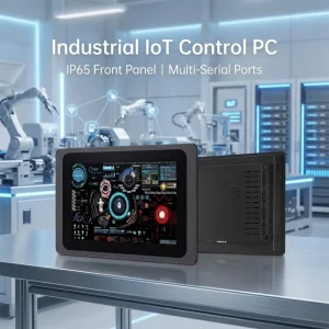 Industrial Panel PC Metal Housing IP65 Die-Cast Aluminum Front Panel Multiple COM Ports Industrial IoT Automation Control