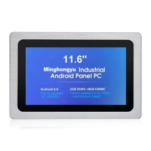 Industrial Panel PC with Full HD Touchscreen Display, IP65 Waterproof Rating, 512GB Hard Drive