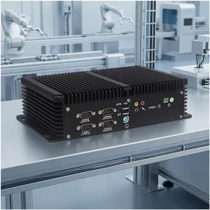 Intel 11th Gen Industrial Computer Case HDMI VGA Fanless Industrial Pc Mini Pc Box Linux Window 6*RS 232 2*LAN Embedded Chassis