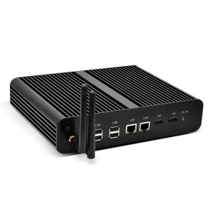 Intel 12th Gen Fanless Gamer Mini PC Core I7 1255U 1165G7 8560U Mini Desktop Gaming Computer Barebone PC HTPC Aluminum WiFi
