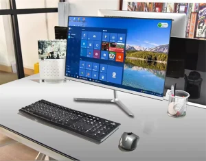 Intel Core I5 I7 I9 Straight Screen Desktop Monoblock Pc All in one Barebone All in One Computers