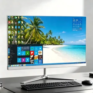 Intel Core I5 i7 i9 Desktop Monoblock PC DDR3 RAM 4GB 8GB 16GB SSD 128GB 256GB 512GB LCD All in One Barebone Computer