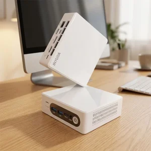 Intel Core N150 Small Form Factor Mini Desktop PC 32GB DDR4 512GB NVMe SSD USB3.2 Gigabit LAN Win11 4K Gaming Office