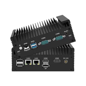 Intel N100 Mini Desktop PC Fanless USB Gaming 4K HD Industrial Mini PC with DDR4 RAM US EU Plugs
