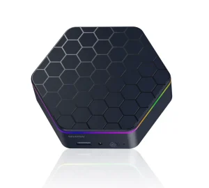 Intel N150 Mini PC 8GB/16GB DDR4 M.2 SSD Compact Desktop Computer with RGB Lighting Windows 11 Pro for Home Office MN N6