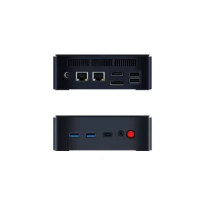 Intel N150 NUC Mini PC Dual 2500Mbps LAN DDR5 Dual M.2 SSD Triple Display USB-C Compact Desktop Computer