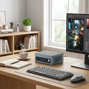 Intel N150 Small Form Factor Mini PC 32GB DDR4 512GB SSD USB3.2 LAN Win11 Pro 4K Gaming Office Desktop