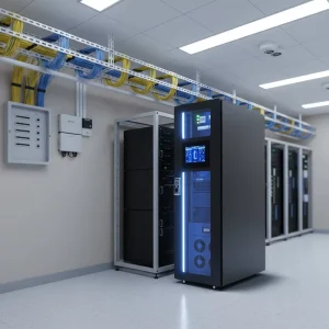 Intelligent Server Rack with Air Conditioner Smart Cooling System for Modular Data Centers and Enterprise Server Rooms