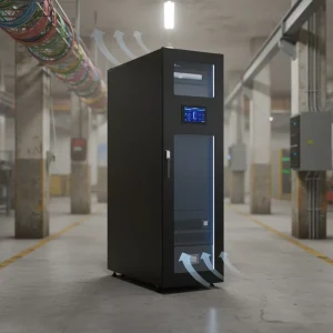 Intelligent Server Rack with Air Conditioner Smart Cooling System for Modular Data Centers and Enterprise Server Rooms