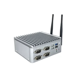 J1900 Desktop Computer Small Fuselage Gigabit Ethernet Dual Lan VGA HD Dual Display 4*COM 4*USB Mini PC