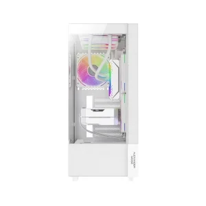 JNP C03W Computer Case PC Chassis Support 9 Fan Position Water Cooling for Gaming PC
