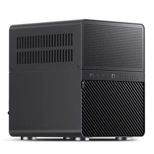 JONSBO Stock Mid Tower Mini ITX NAS Chassis Fans SFX PSU ITX Motherboard Steel HDD Shell 8+1 Bay Dual 100mm BOX 10 PC Case USB
