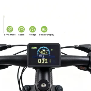 LCD Bike Speedometer Electric Bicycle Speed Odometer with Backlight Accessory Cycling Computer OEM ODM Manufacturer