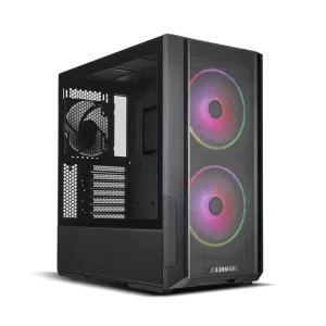 LIAN LI LANCOOL 216 Mid tower Chassis Medium PC Case ATX Airflow 160 PWM Fans ARGB Rear PCIe Fan Bracket