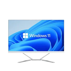 LONGQI New 27inch Borderless All in one Computer Desktop AIO Win11 I3 I5 I7 I9 1 12th Business Gaming Monoblock All in One Pc