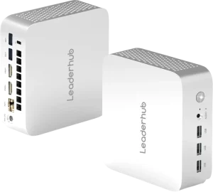 LP5C Mini PC Intel Core I5 12450HX 16GB DDR4 512GB NVMe SSD Dual HDMI 4K Video Audio Entertainment Desktop Computer
