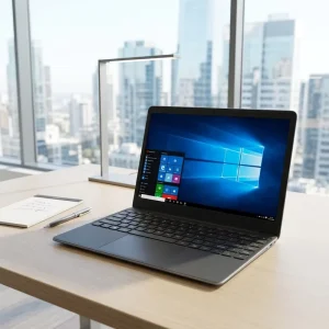 LUCKYSTAR 14 inch Business Laptop Intel Celeron J3355 8GB RAM SSD Windows 11 Home Full HD Display Notebook for study and work