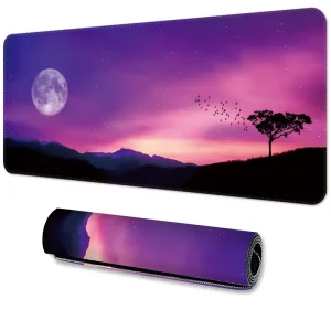 LW 60*30*0.2cm Fantastic Sunset Gaming Mouse Pad computer Mouse Pad Free Sample