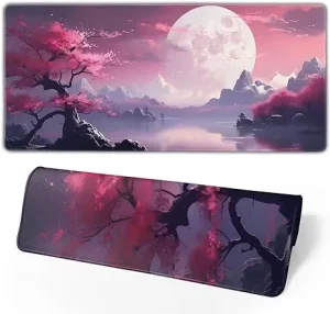 Landscape Watercolor Multi Pattern Custom Gamer Mousepad Smooth Gaming Accessories 900x400mm 3mm Thickness in Stock