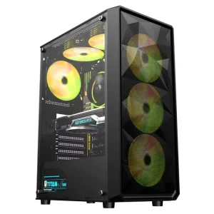 Large Capacity ATX PC Case Liquid Cooler Gaming Case