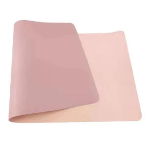 Large Double Sided Gaming Mouse Pad Ready Stock Waterproof PU Leather Non Slip Table Mat Wireless Charging for PC Laptop 3mm