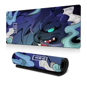 Large Ergonomic Design Gaming Mouse Pad Anti Slip Rubber Material Customized for Computer Game Players Home Offices Stock
