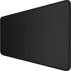 Large Extended Rubber Gaming Mouse Pad with Stitched Edges Non-Slip Waterproof Keyboard Mat