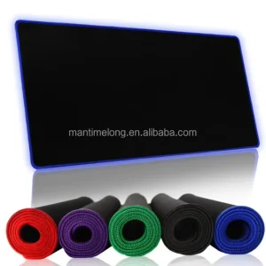 Large Gaming Mouse Pad Gamer Solid Color Locking Edge Keyboard Mouse Mat Gaming Desk Mouse Pad