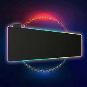 Large RGB Gaming Mouse Pad Extended Soft Computer Keyboard Mat Non-Slip