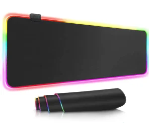Large RGB Gaming Mouse Pad XXL Customize Size Rgb Led Anti slip Mouse Pad