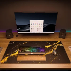 Large Rectangular Office Desk Mat Non-Slip Waterproof Gaming Mouse Pad