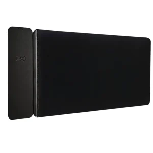 Large Size Magnetic Wireless Charging Gaming Mouse Pad Rubber Magnetic Absorption Desk Mat Support OEM Custom Logo
