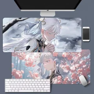 Large Size Rubber Mouse Pad Durable Edge Locking Mouse Mat for Cyber Cafe Desktop Decor Bulk