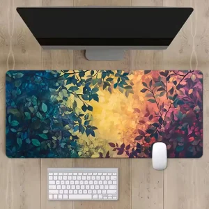 Large Size Square Smooth Natural Rubber Fabric Surface Control Mouse Pad Washable Custom Gaming for Office Use Stock