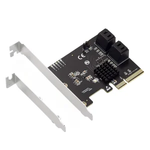 Lekuo PCIe RAID Card with 88SE9236 Chipset for SATA III RAID 0 1 10 Controller Adapter