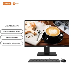 Lenov o (Lecoo) All in one Computer 23.8 Inches Business office home Computer I5 13420H 12GB RAM 256GB SSD