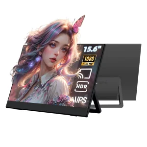 Lightweight 15.6 Inch Full HD 2K 4K LED IPS Portable Monitor for Laptop Screen Extender USB Type C for