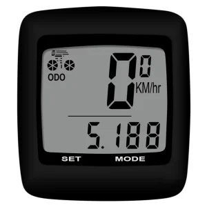 Lightweight Wired Bicycle Computer Bike Speedometer Cycle Odometer Cycling Meter Speed Sensor MPH Rainproof