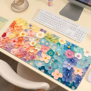 Linkway Custom XXL Gaming Mouse Pad Eco Friendly Anti Slip Rubber Desk Mat Personalized Logo Printing for E sports Office