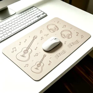 Lint-Free Non-Slip Custom PVC Mouse Pad Gaming Mouse Mat for Server Desk