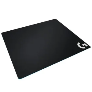 Logitech G640 Large Cloth Gaming Mouse Pad 460x400mm Moderate Friction Rubber Base for Low DPI FPS MOBA Esports