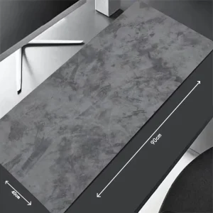 Low MOQ Customized Gray 2xl sig Mousepad Marble Large Mouse Pad Sublimation 1200*600 Waterproof Stitching Edges Gaming Pad Mouse